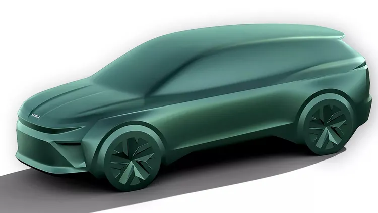 全新世代Octavia預計與Volkswagen將於2029年推出的ID.Golf共用新一代SSP電動平台，搭載800V高壓快充架構。原廠照片