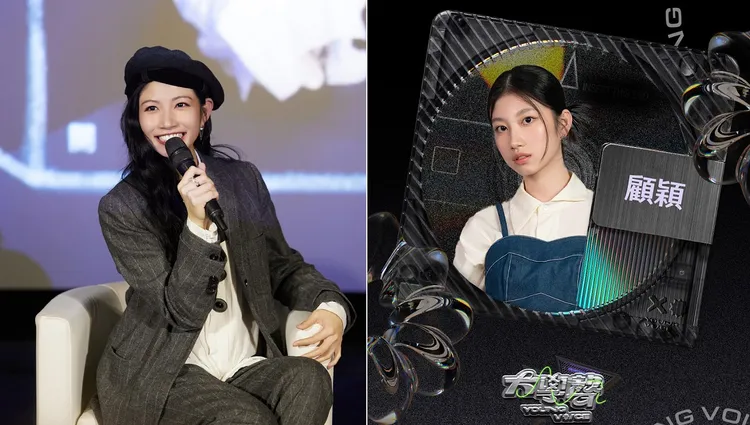 李千娜（左）支持女兒顧穎（右）追夢。左圖翻攝李千娜IG，右圖翻攝《大學聲》IG