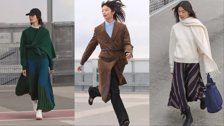 UNIQLO : C系列2025秋冬女裝系列。品牌提供