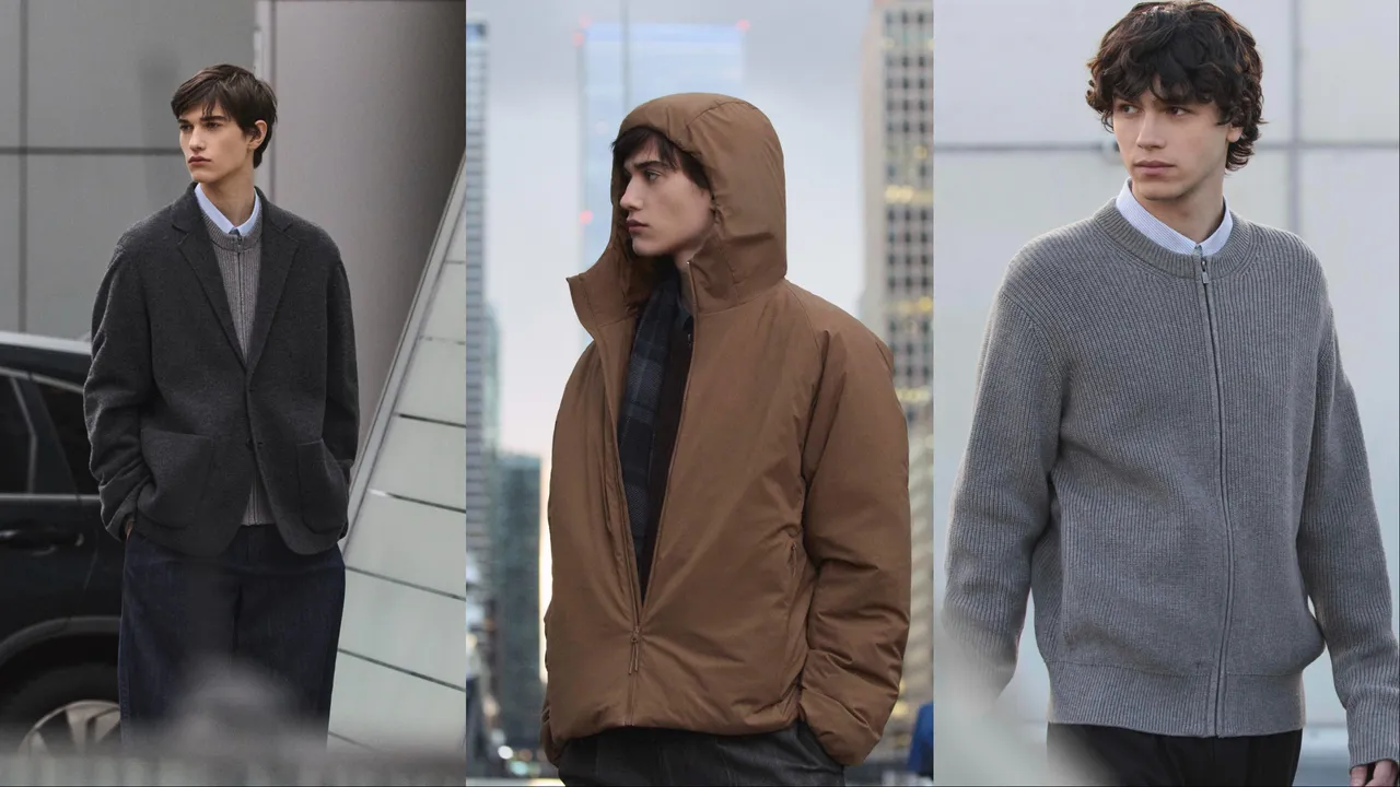 UNIQLO : C系列2025秋冬男装系列。品牌提供
