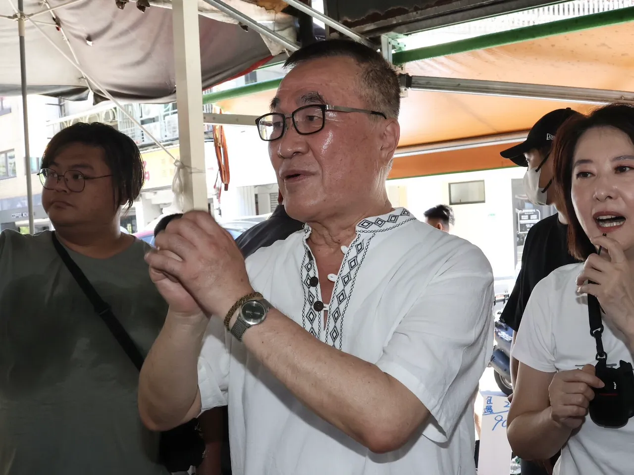 四川昨日因人在國外,未參加民眾黨拜會北市府會面。莊宗達攝