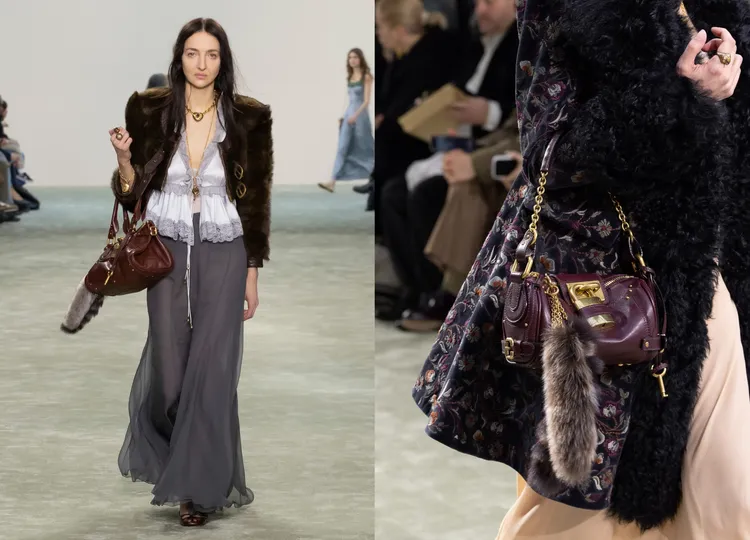 Chloé Paddington鎖頭包推出不同尺寸。品牌提供