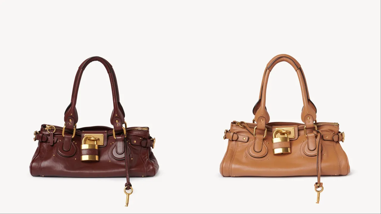 Chloé Paddington鎖頭包,各8萬9900元。品牌提供