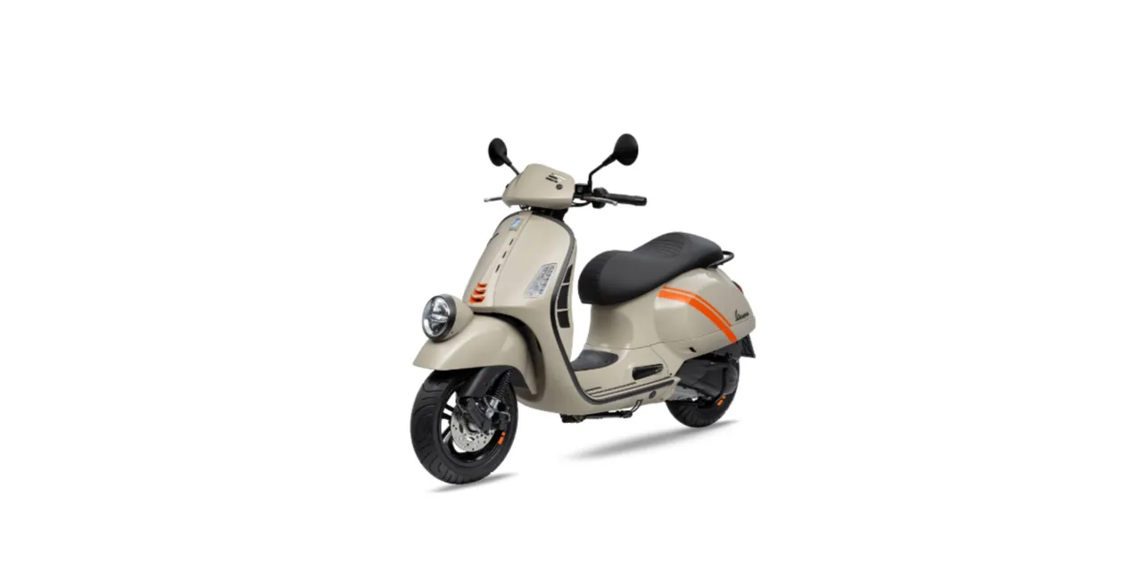 Vespa GTV 300 浅褐沙。业者提供