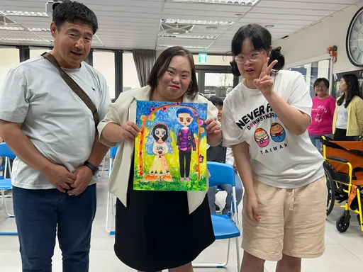 韩国演员郑恩惠走进唐氏症基金会 感受台湾身障服务温度