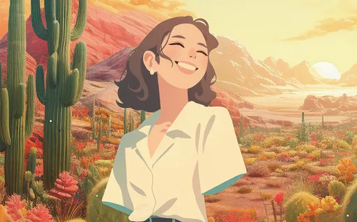 壹蘋派生活美語 仙人掌女孩