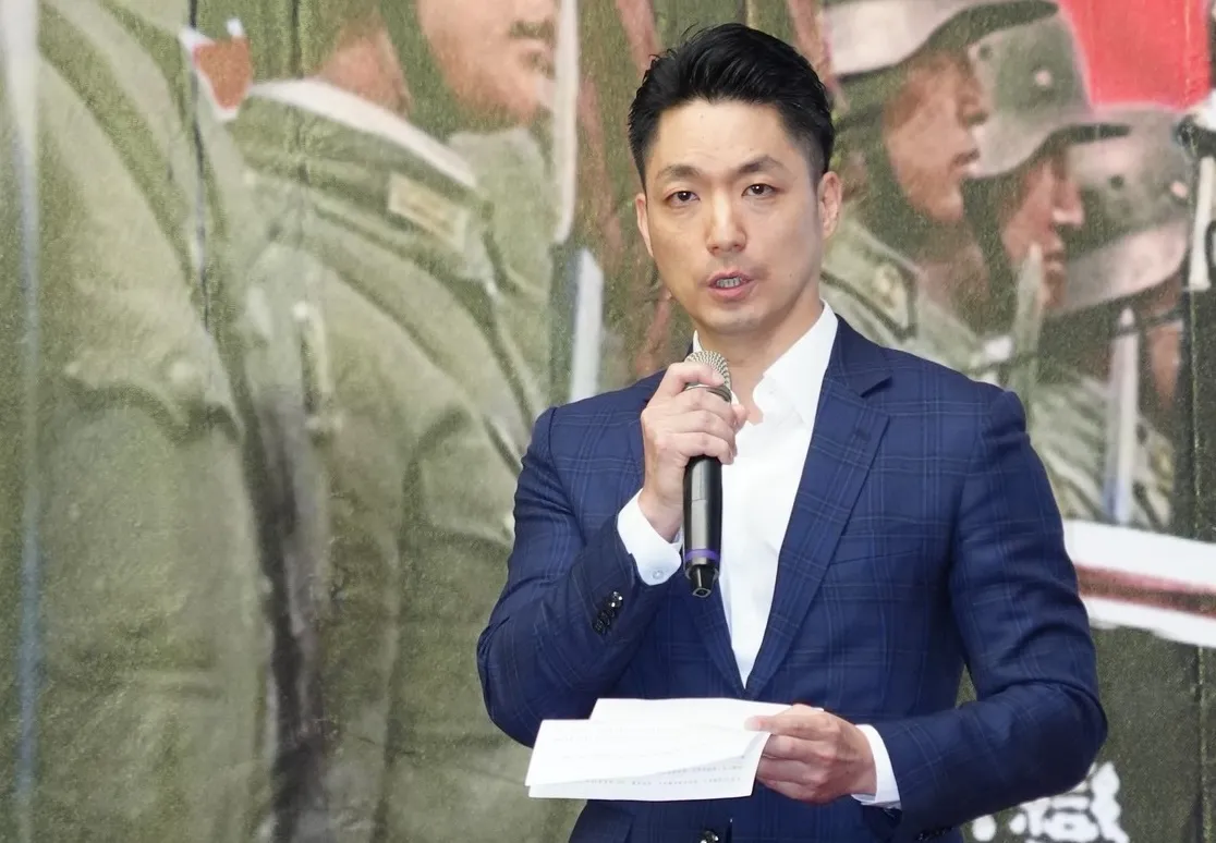 蔣萬安致詞強調歷史事實不容抹滅、淡化。北市府提供