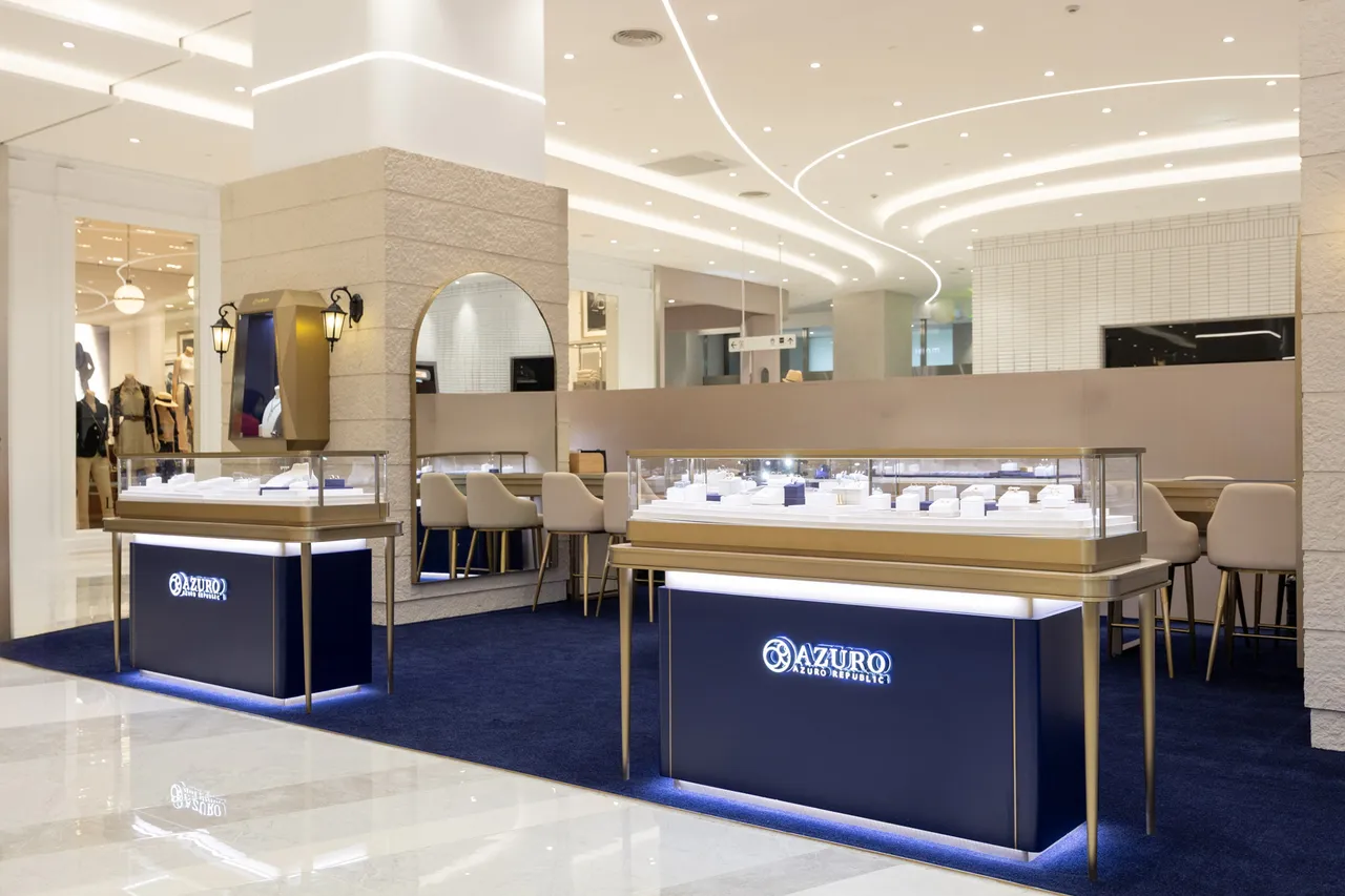 Azuro Republic台湾首店进驻DREAM PLAZA。品牌提供