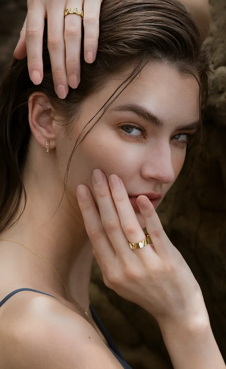 Azuro Republic以紐約幾何建築美學為靈感，打造無性別限制的中性風格珠寶。品牌提供