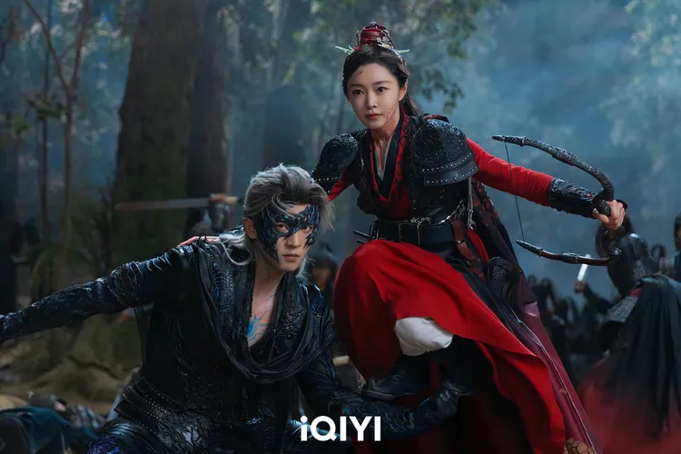 丞磊（左）飾玄衣客、宋軼（右）飾黎霜。iQIYI愛奇藝國際版提供