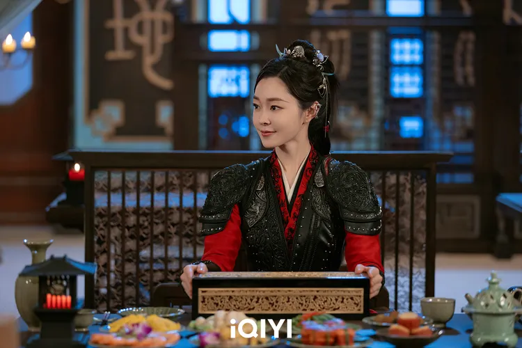 宋軼飾演大晉邊疆的大將軍之養女「黎霜」。iQIYI愛奇藝國際提提供