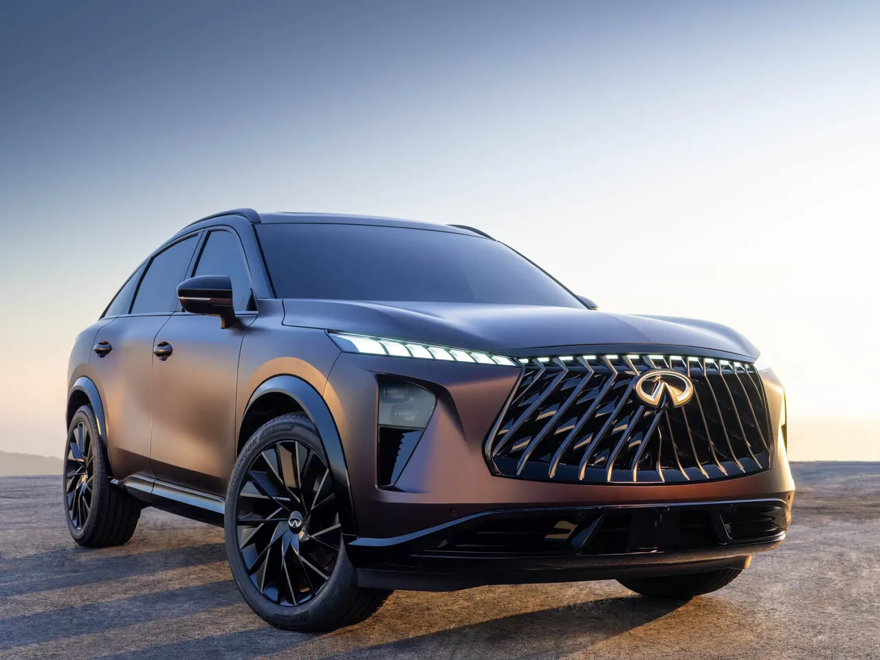 QX65 Monograph的出现,意味著品牌有意重拾过往的性能与设计优势,并直接对上Genesis GV80、Lexus RX以及BMW X6等级距对手。原厂照片
