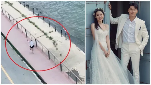 孙艺真穿迷你裙「海边少女跳」!疑玄彬爱的最高视角甜炸