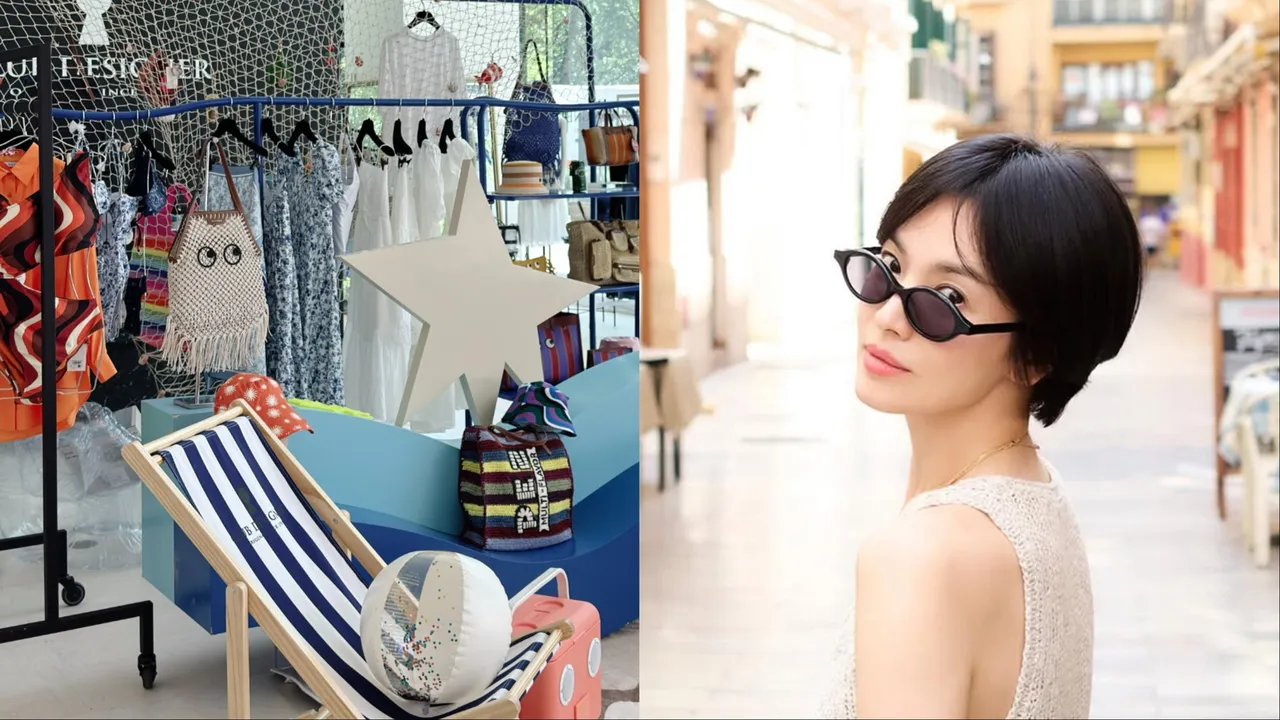 CLUB DESIGNER夏日快閃店帶來一系列海邊必備用品。品牌提供