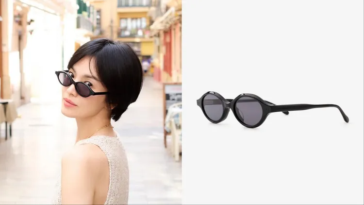 PROJEKT PRODUKT宋慧喬配戴款墨鏡CL-CC4，1萬580元。品牌提供