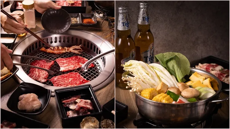 火烤兩吃吃到飽宣布降價，最便宜698元就能吃到和牛。翻攝自赤富士日式無煙燒肉鍋物-西門店臉書