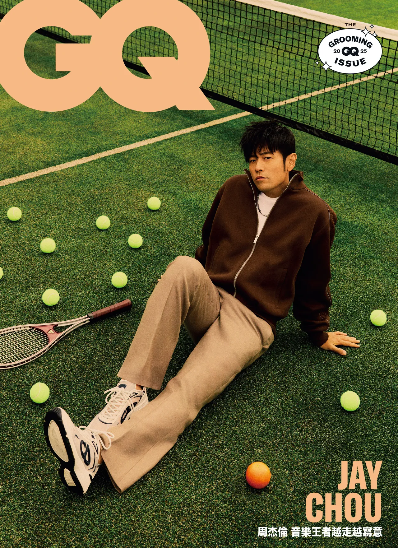 周杰伦认了很多事都想「抢第一」。《GQ》提供