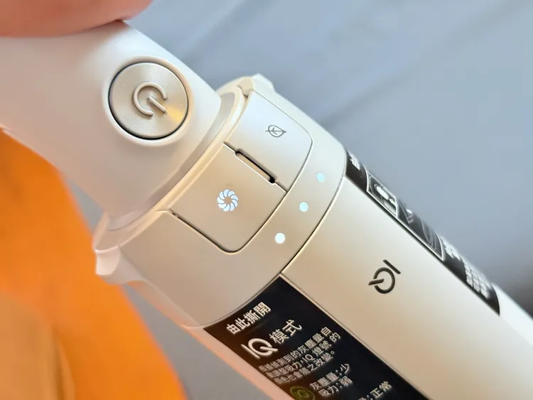 除了智慧偵測外，還有強力模式可手動使用。趙筱文攝