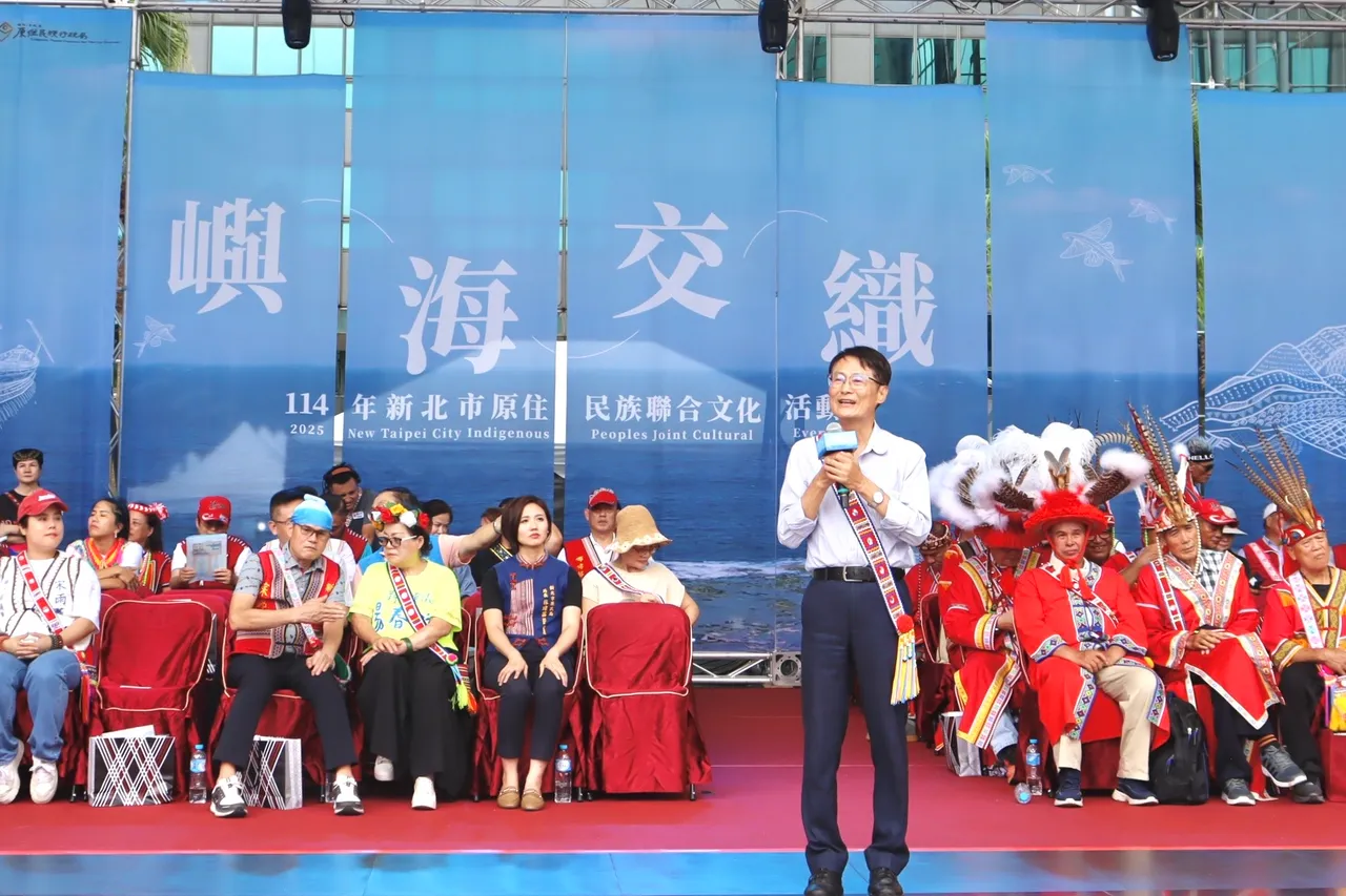 陳純敬出席致詞同時宣布好消息,新北市政府本週已正式在三峽區動工興建首座原民歲時祭儀廣場,總經費 3,070 萬元,預計明年就可完工啟用。原民局提供