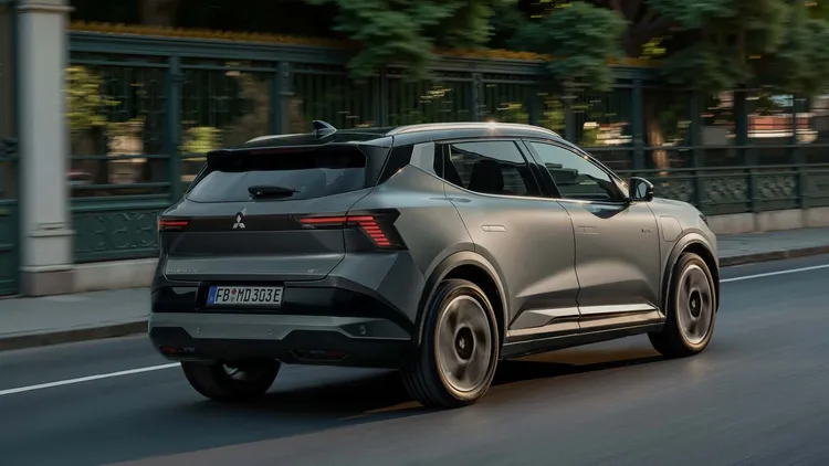 新款Eclipse Cross EV基於Renault集團的Ampere純電平台打造，與Renault Scenic E-TECH等車系共享核心架構，並於法國工廠生產。原廠照片