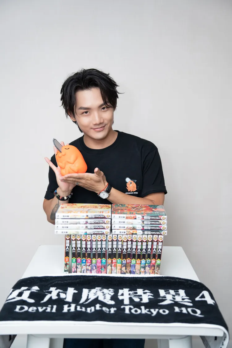 徐暐翔是《鏈鋸人》漫畫家藤本樹的鐵粉。索尼音樂提供