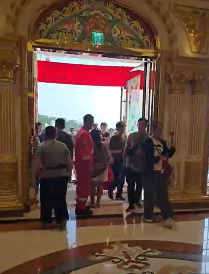 「吊車大王」胡漢龑新竹寶山總部「白宮」開放參觀。翻攝啟德機械起重工程臉書