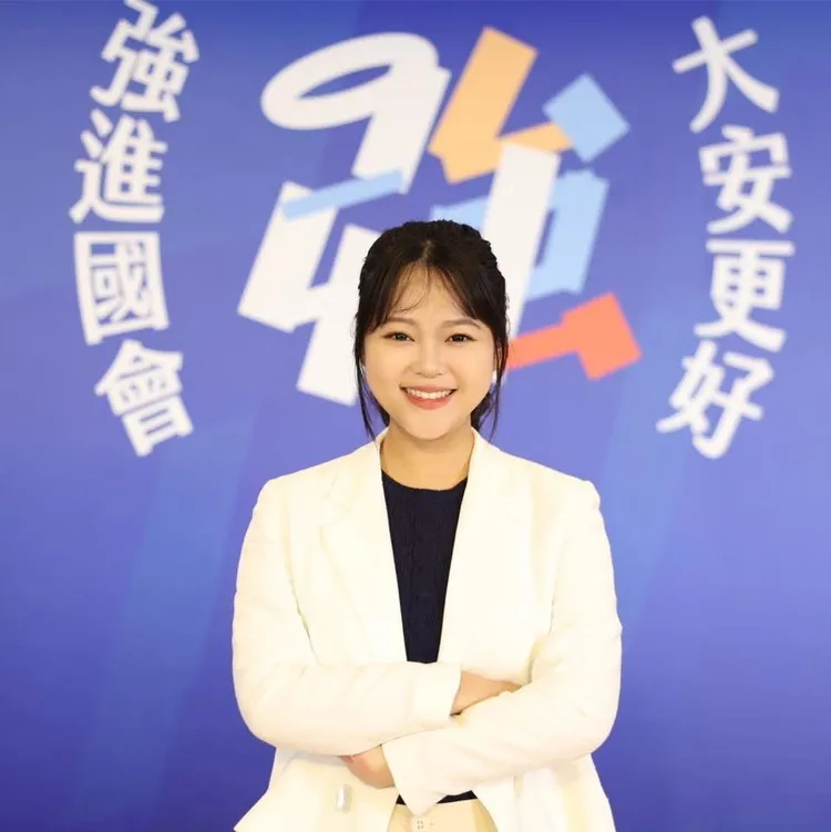 羅智強團隊發言人鍾明。羅智強辦公室提供