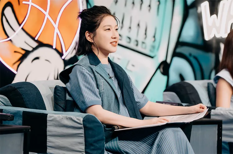  Sandra現身笑談胎教。踢帕娛樂提供