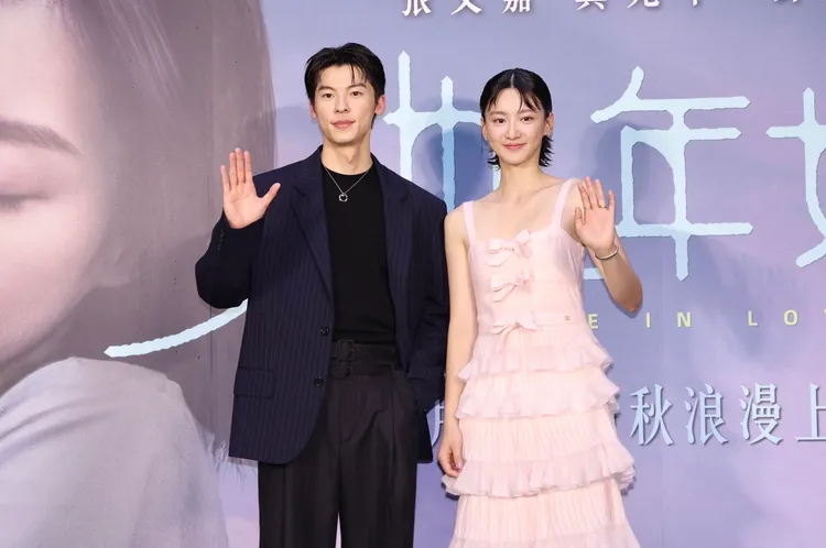 許光漢（左）與袁澧林片中CP感十足。莊宗達攝