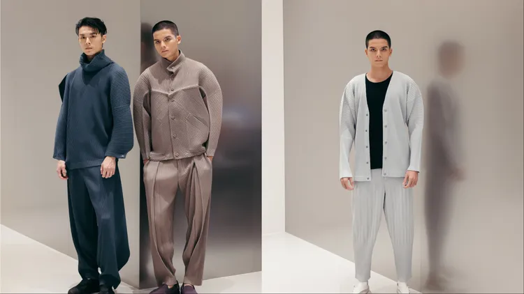 HOMME PLISSÉ ISSEY MIYAKE 2025秋冬系列。品牌提供