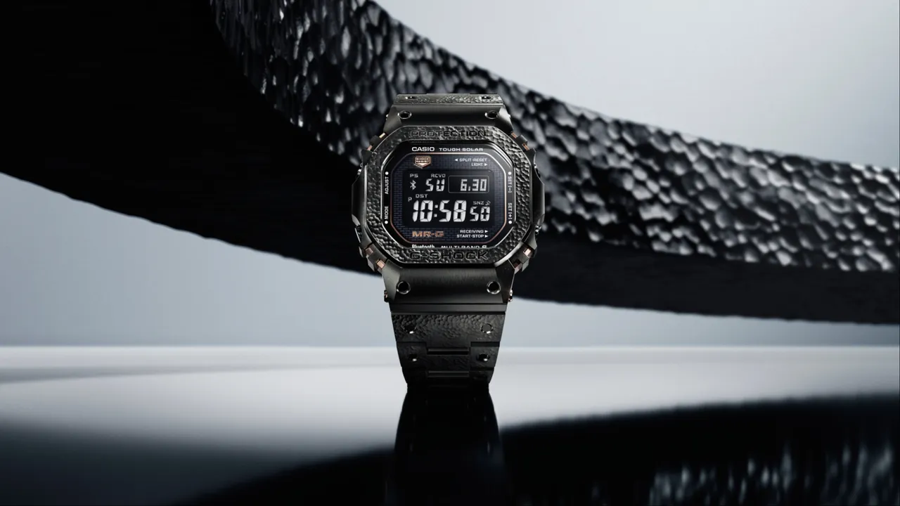 G-SHOCK頂規MRG系列推出新作。品牌提供