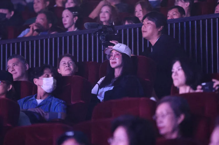 星友陳美鳳到場聆聽。彭欣偉攝