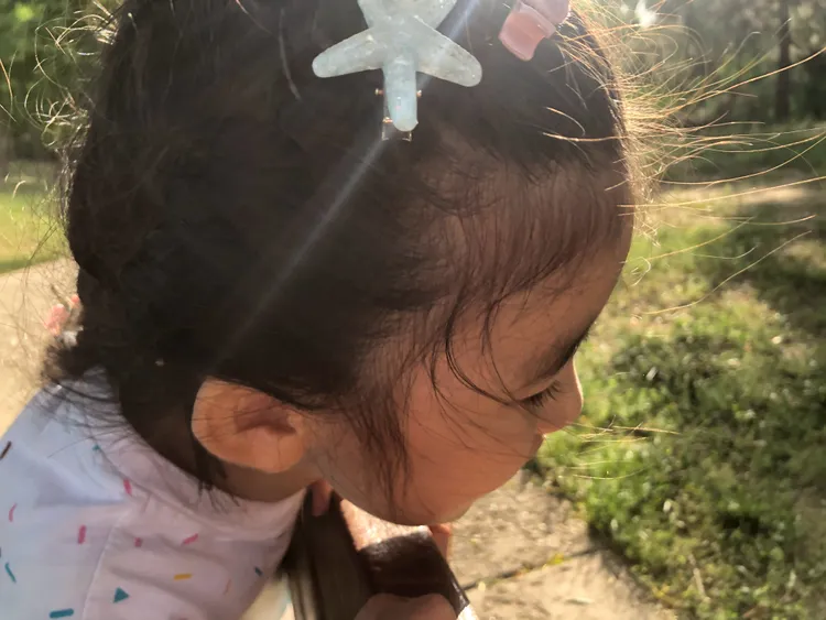 孫菲菲曾曬出女兒。翻攝孫菲菲微博