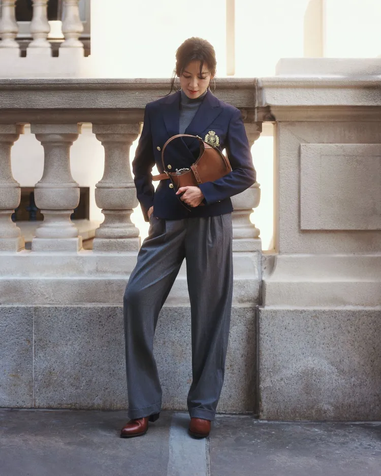 林熙蕾以酷帥風格現身紐約街頭。