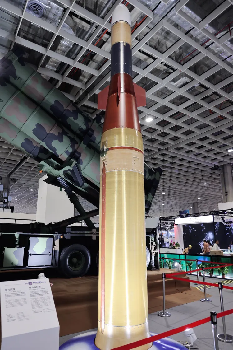 「強弓飛彈」。李俊毅攝