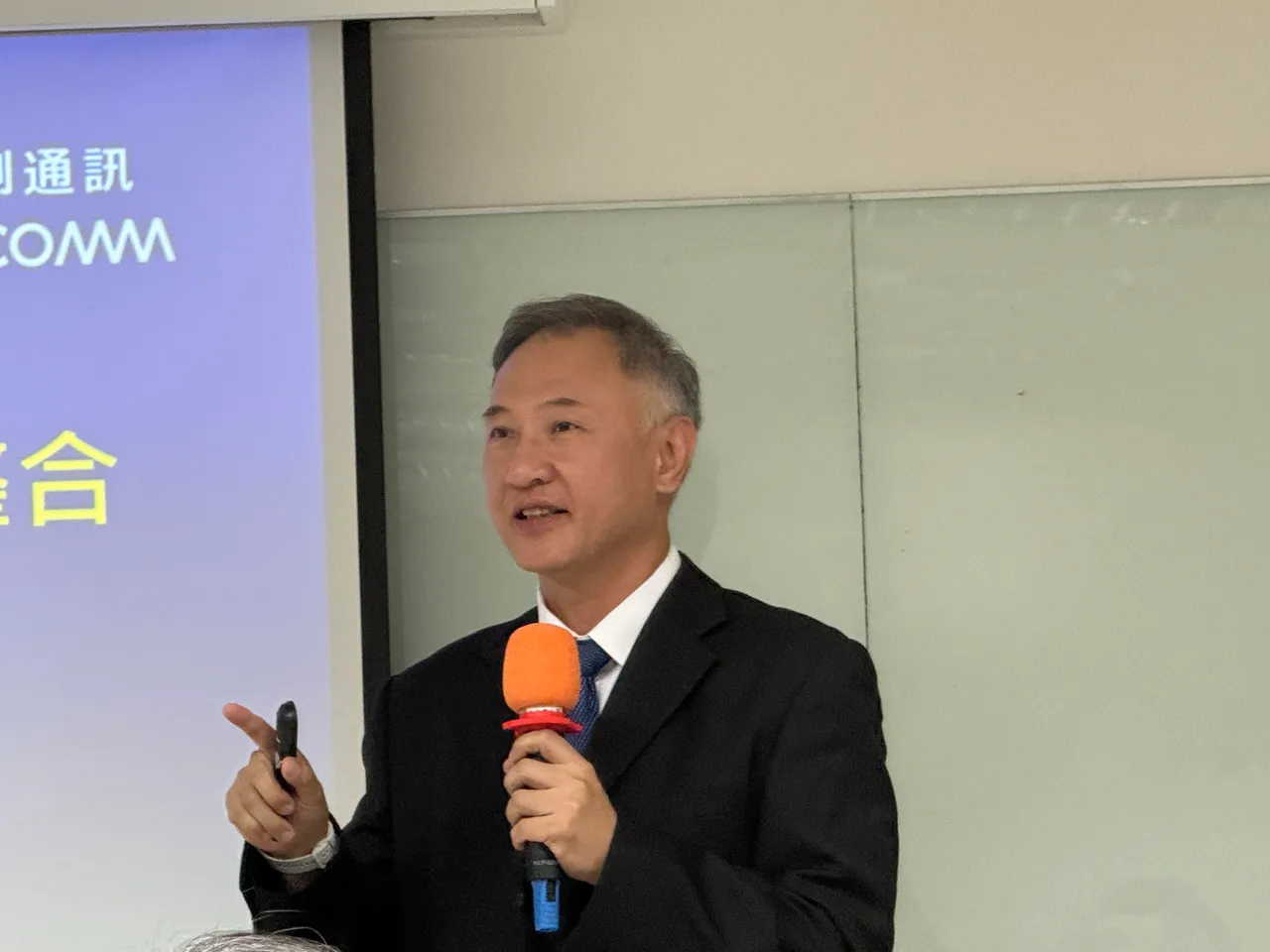 云创通讯董事长魏骏恺。吕承哲摄