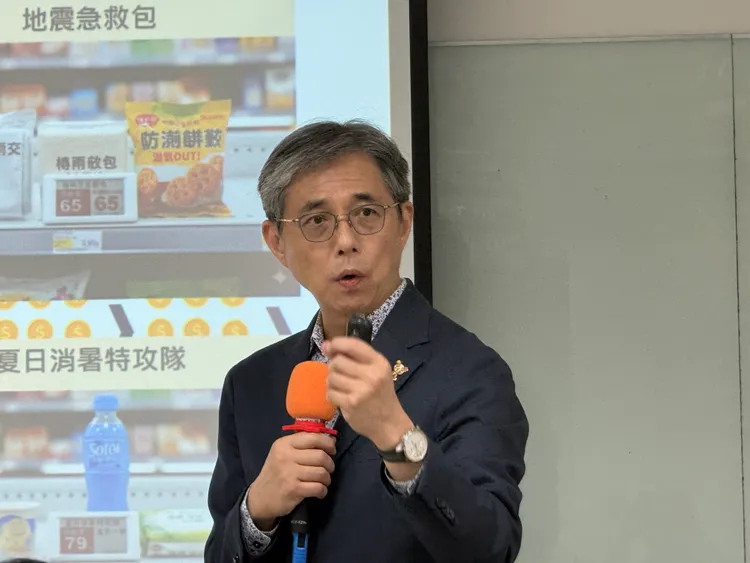 三商家購董事總經理邱光隆。呂承哲攝