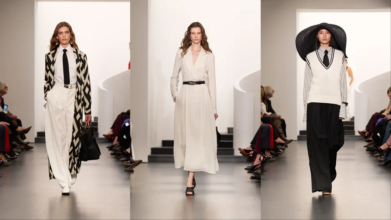 RALPH LAUREN 2026春夏女装系列。品牌提供