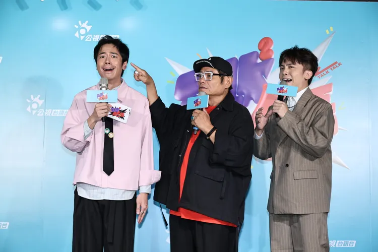 （左起）張瑞夫、許效舜、黃豪平。攝影中心攝