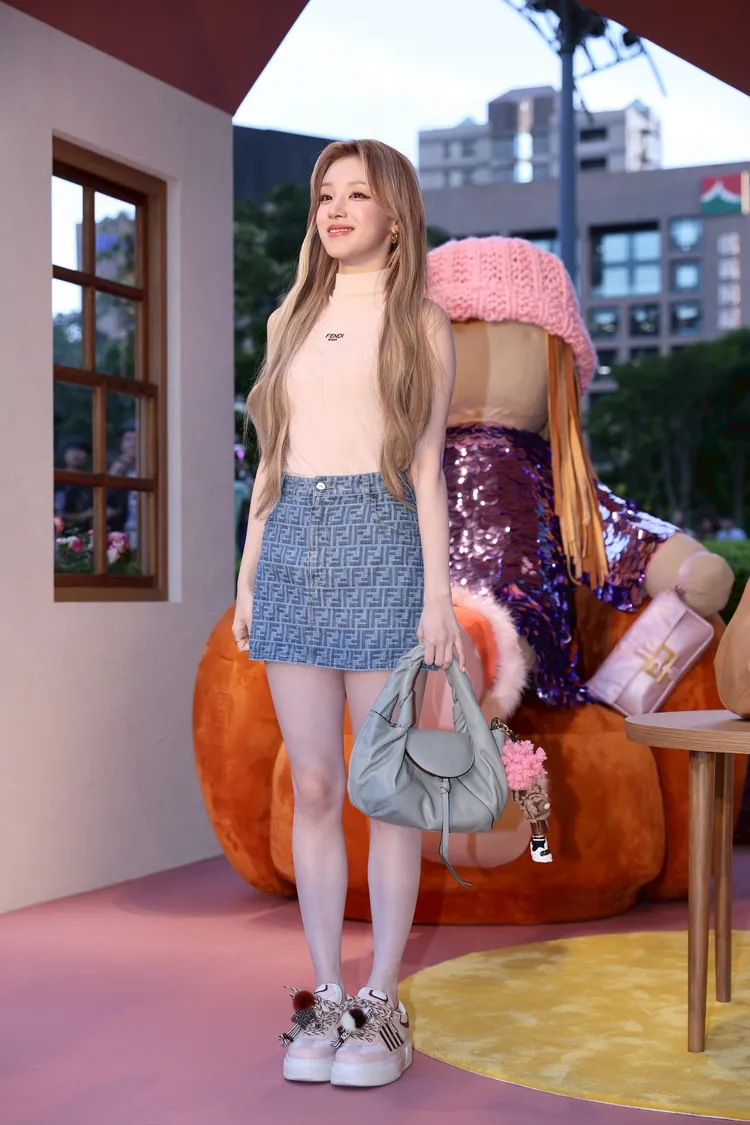 宋雨琦形容今日的穿搭很符合她可愛又漂亮的特色。彭欣偉攝