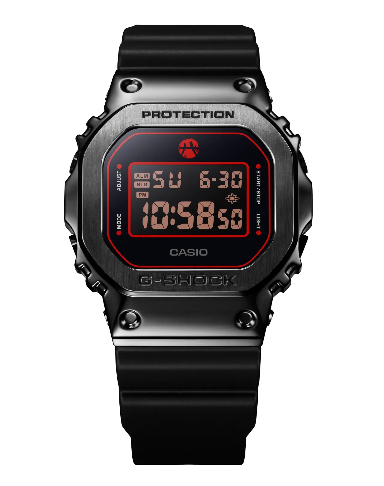 G-SHOCK X 八村垒联名表GM-5600RH-1,8500元。品牌提供