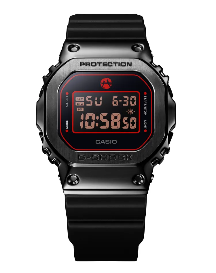 G-SHOCK X 八村壘聯名錶GM-5600RH-1，8500元。品牌提供