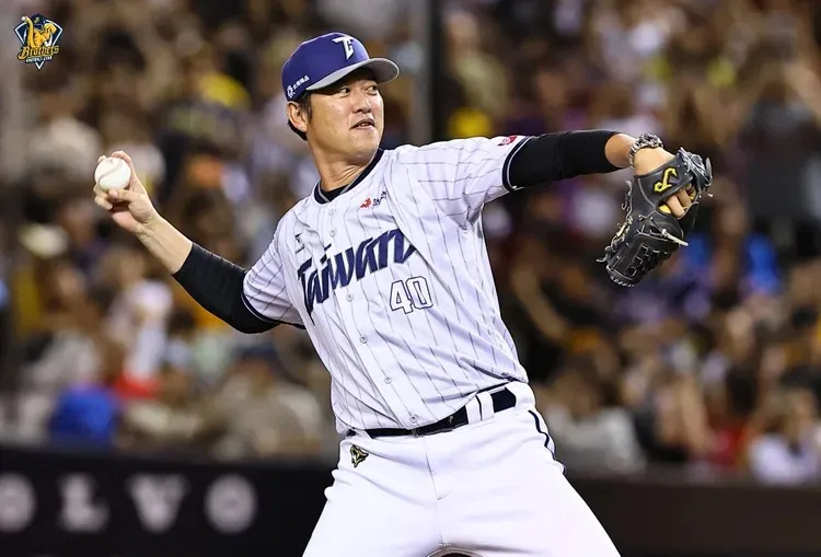 王建民證實自己手榴彈曾丟71公尺。   中信兄弟提供