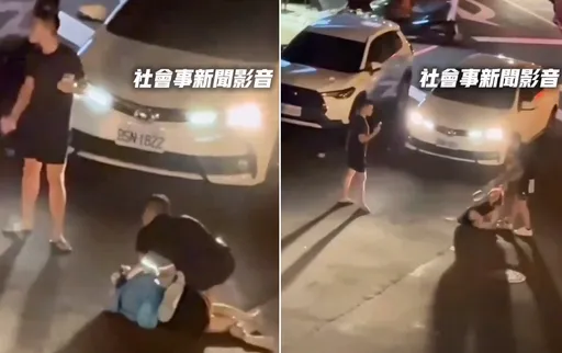 變調姊弟戀!台中19歲男扯髮狂毆30歲前女友 殘暴畫面曝光
