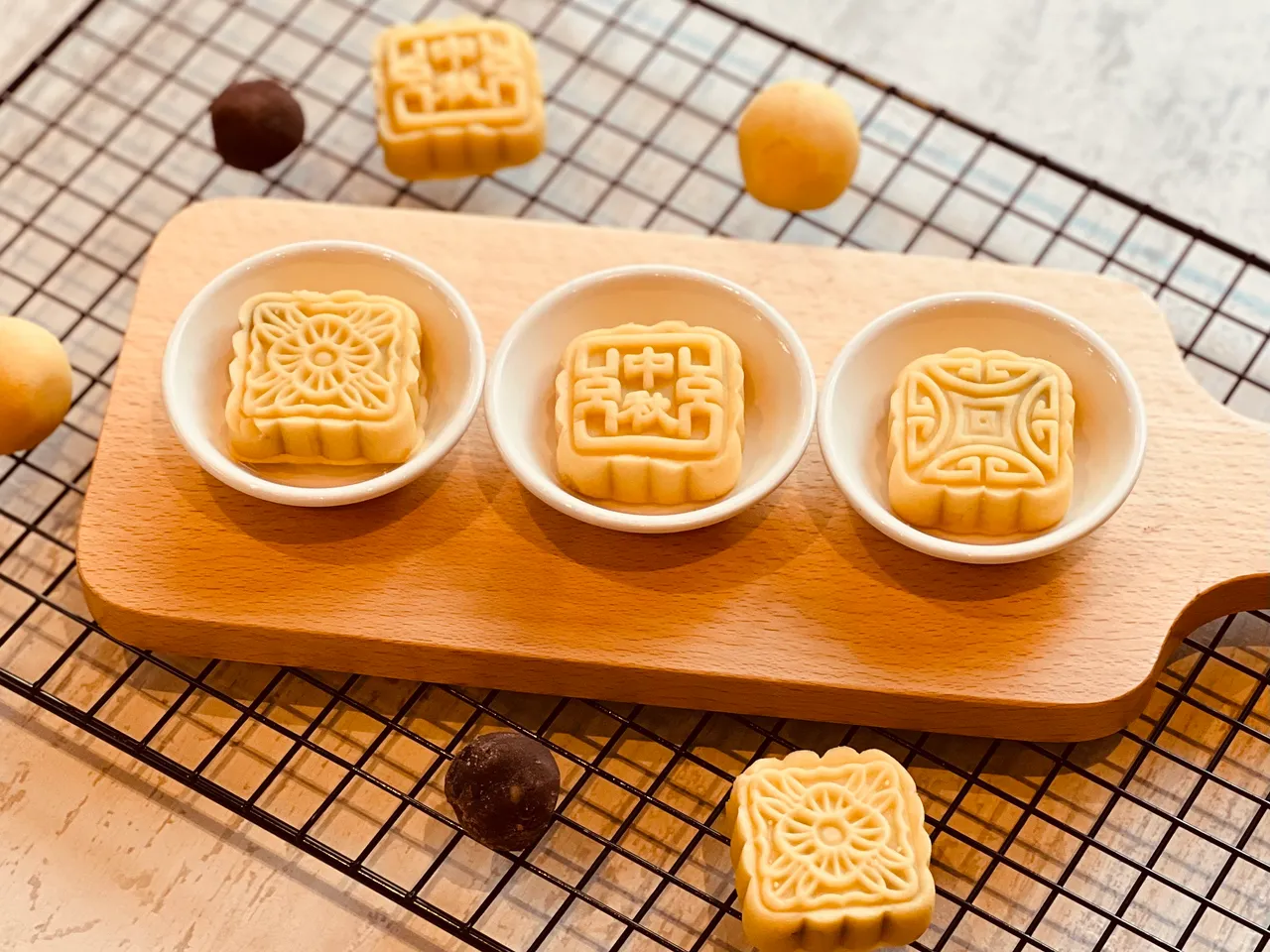 品文旅礁溪于中秋佳节推出「绿豆糕DIY」,让旅客透过手作体验感受节庆甜蜜氛围。云朗观光提供