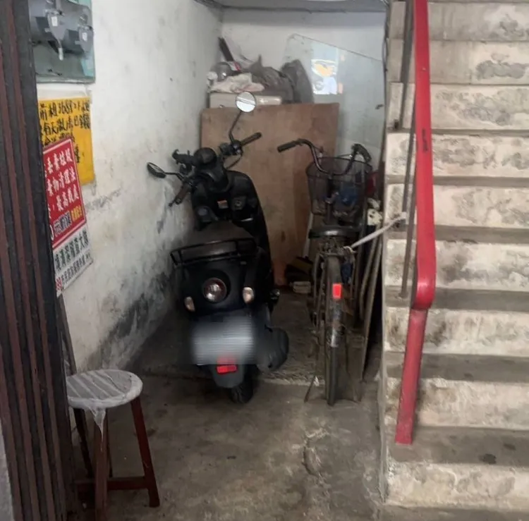 警方尋獲遭竊的機車。蘆竹警分局提供