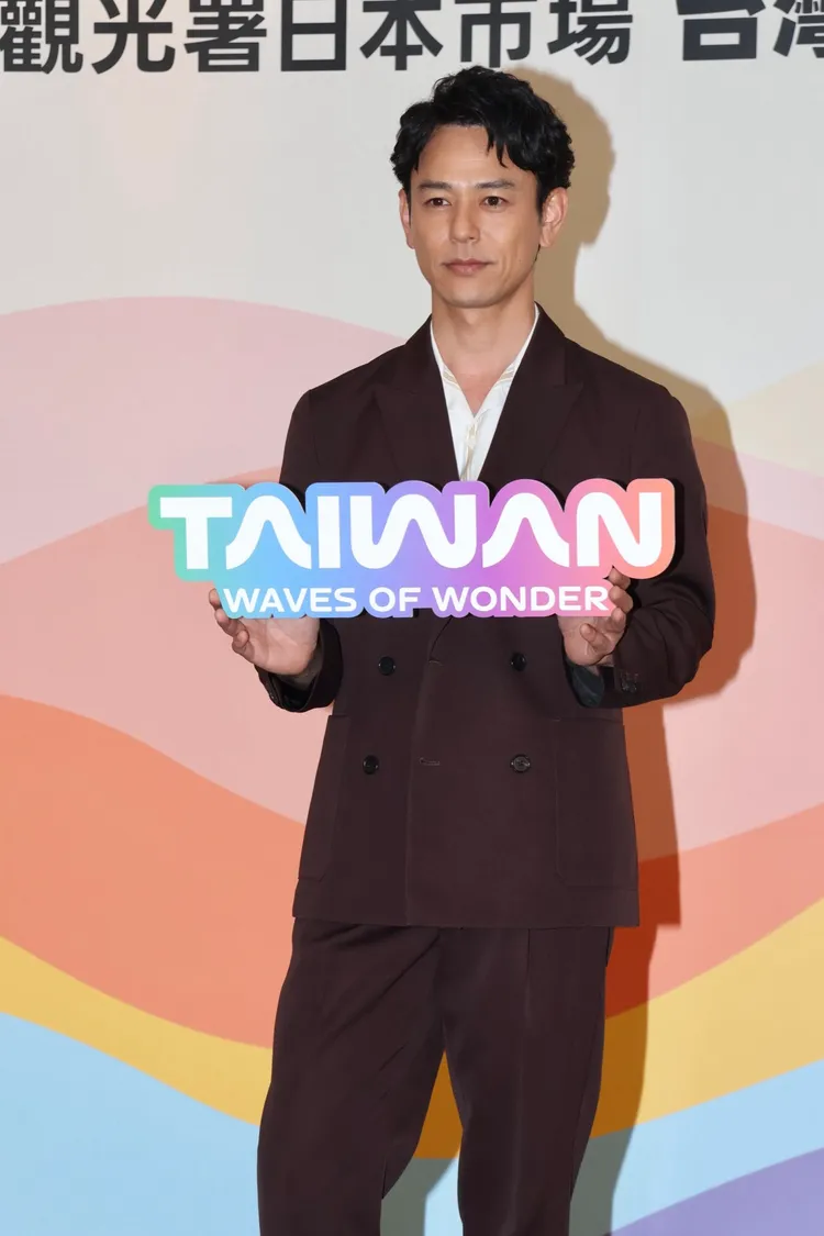 妻夫木聰帶動日本女性來台觀光，再度成為觀光大使。莊宗達攝