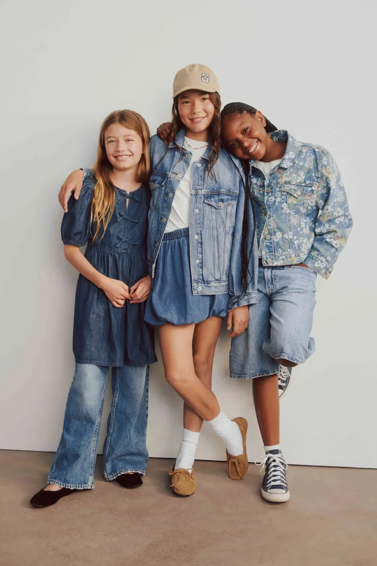 Gap秋季童裝系列也同步亮相。品牌提供
