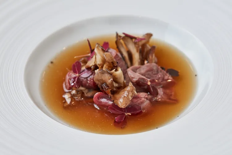 紅鹿肉｜佛跳牆｜舞菇。業者提供