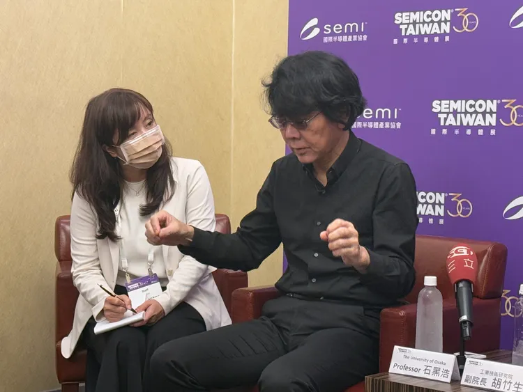 石黑浩教授。呂承哲攝